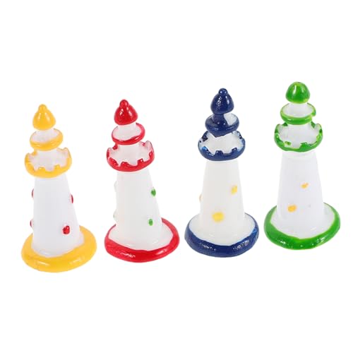 FUTUREORYY Miniatur Leuchtturm Figuren aus Kunstharz Nautische Aquarium Dekoration 12 Stück für Schreibtisch und Mikrolandschaften Farbiges Dekoratives Ornament für Zuhause und Party FUTUREORYY Miniatur Leuchtturm Figuren aus Kunstharz Nautische Aquarium Dekoration 12 Stück für Schreibtisch und Mikrolandschaften Farbiges Dekoratives Ornament für Zuhause und Party von FUTUREORYY