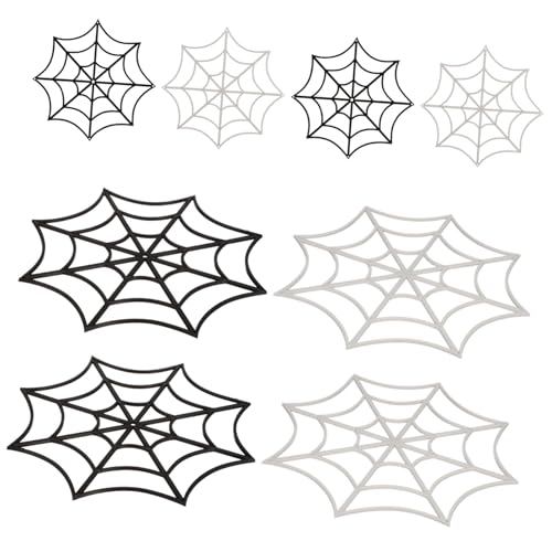 FUTUREORYY 12 Stück Teiliges Halloween Spinnennetz aus Realistische und Bunte Dekorationen Leichte Langlebige Partyornamente für Gruselige Halloween Atmosphäre FUTUREORYY 12 Stück Teiliges Halloween Spinnennetz aus Realistische und Bunte Dekorationen Leichte Langlebige Partyornamente für Gruselige Halloween Atmosphäre von FUTUREORYY