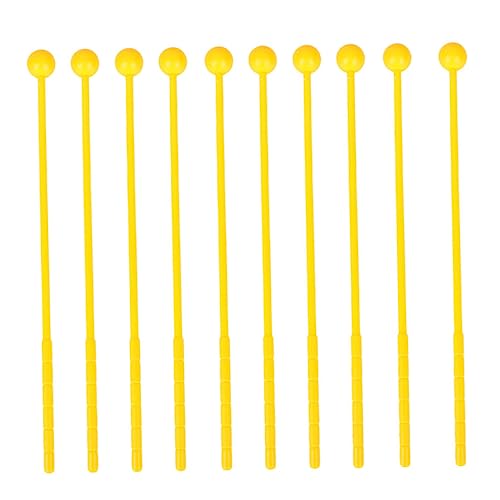 FUTUREORYY 12 Stück Teiliges Schlagzeugstöcke aus Leichtem Hautfreundlichem Kunststoff Langlebig und Praktisch Pädagogisches Musikinstrument für Jungen und Mädchen Fördert Musikalisches von FUTUREORYY