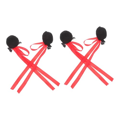 FUTUREORYY 2 Paare Frikadellen-Haarspange Haarbänder für Frauen Haarspangen Haarnadeln für Mädchen Haardekoration für Mädchen kleine Clips für Haare Haarzubehör Polypropylengarn Schwarz FUTUREORYY 2 Paare Frikadellen-Haarspange Haarbänder für Frauen Haarspangen Haarnadeln für Mädchen Haardekoration für Mädchen kleine Clips für Haare Haarzubehör Polypropylengarn Schwarz von FUTUREORYY