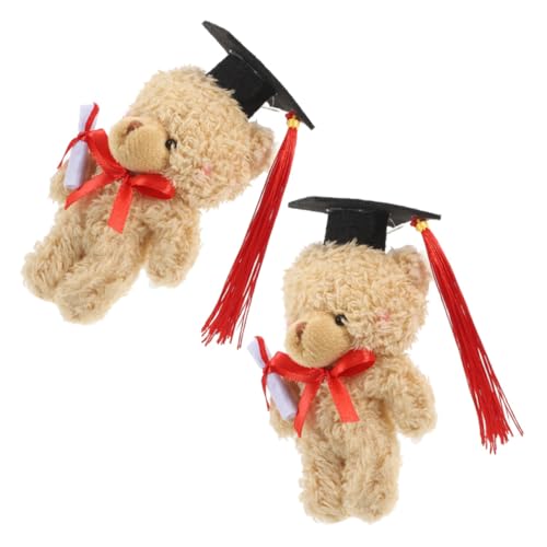 FUTUREORYY 2 Stück Dr. Bärenpuppe Abschlussfeier Bärenpuppen Bärentierpuppen Diplom-Bär Abschlussgeschenk Bär Plüsch-Grad-Bär Stofftierbärenpuppen Abschlussbär vorhanden Filzstoff Hellbraun FUTUREORYY 2 Stück Dr. Bärenpuppe Abschlussfeier Bärenpuppen Bärentierpuppen Diplom-Bär Abschlussgeschenk Bär Plüsch-Grad-Bär Stofftierbärenpuppen Abschlussbär vorhanden Filzstoff Hellbraun von FUTUREORYY