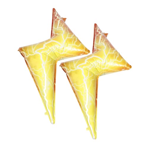 FUTUREORYY 2 Stück Flash Geburtstagsballons Aluminiumfolie Blitzform Wetterfest Wiederverwendbar Jungen Party Dekoration Vielseitig Kombinierbar FUTUREORYY 2 Stück Flash Geburtstagsballons Aluminiumfolie Blitzform Wetterfest Wiederverwendbar Jungen Party Dekoration Vielseitig Kombinierbar von FUTUREORYY