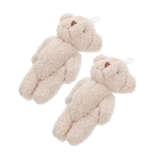 FUTUREORYY 2 Stück Puppenhaus Bärenpuppe Kuscheltier Simulationsbär-Plüschtier Bärenstatuen im Freien Plüschtiere Plüschbabypuppe Mini-Plüschbär Minibär PP Baumwolle Khaki FUTUREORYY 2 Stück Puppenhaus Bärenpuppe Kuscheltier Simulationsbär-Plüschtier Bärenstatuen im Freien Plüschtiere Plüschbabypuppe Mini-Plüschbär Minibär PP Baumwolle Khaki von FUTUREORYY