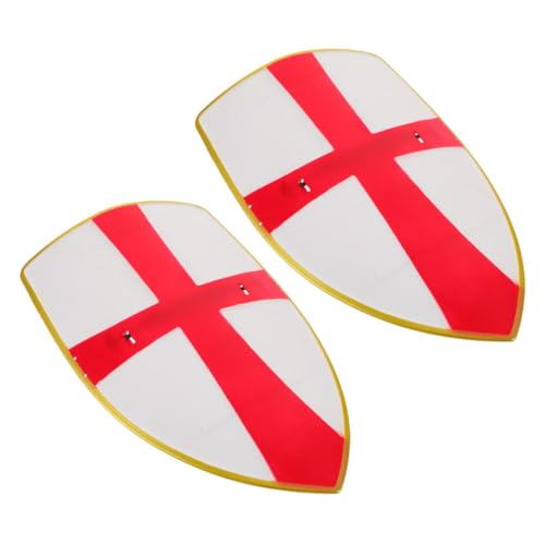 FUTUREORYY 2 Stück Schildspielzeug Für Kinder: 29,7 X 19,4 cm Große Schilde Aus Kunststoff Im Stil Mittelalterlicher Ritter – Cosplay-Requisite Für Jungen – Rollenspiel Und FUTUREORYY 2 Stück Schildspielzeug Für Kinder: 29,7 X 19,4 cm Große Schilde Aus Kunststoff Im Stil Mittelalterlicher Ritter – Cosplay-Requisite Für Jungen – Rollenspiel Und von FUTUREORYY