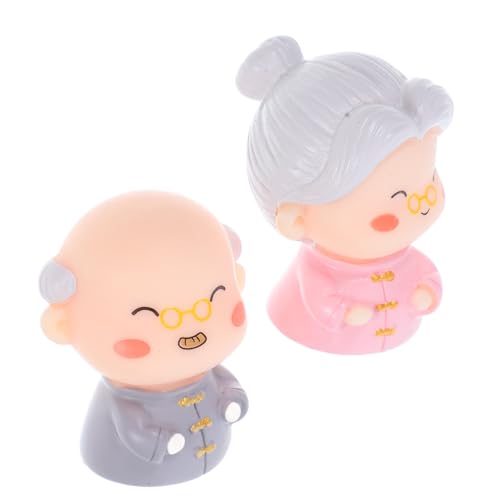FUTUREORYY 2 Stück Teiliges Senioren Miniaturfiguren aus Resin Langlebige Hochzeitstorten Deko Liebevolle Jubiläum Geschenkidee Sichere Detailreiche Ornamente für Geburtstagstorte und FUTUREORYY 2 Stück Teiliges Senioren Miniaturfiguren aus Resin Langlebige Hochzeitstorten Deko Liebevolle Jubiläum Geschenkidee Sichere Detailreiche Ornamente für Geburtstagstorte und von FUTUREORYY