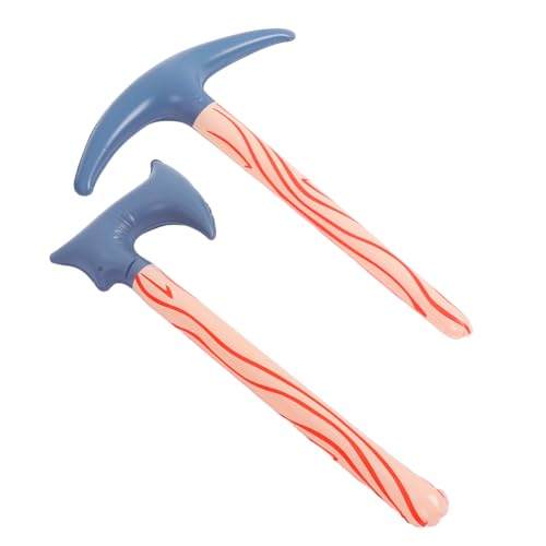 FUTUREORYY 2 Stücke Spitzhacke aufblasbares für thematische Kostüme Spielzeugaxt für Spielzeugaxt für Halloween-Kostüm Aufblasbare zum PVC FUTUREORYY 2 Stücke Spitzhacke aufblasbares für thematische Kostüme Spielzeugaxt für Spielzeugaxt für Halloween-Kostüm Aufblasbare zum PVC von FUTUREORYY