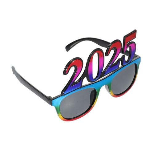 FUTUREORYY 2025 Partygeschenke Für Das Neue Jahr Stilvoll Gläser Partys Brillen Farben Silvester Brille Lustige Sonnenbrille Trendy Runden Rave-brille Neujahrspartyzubehör Led Erwachsene Stk FUTUREORYY 2025 Partygeschenke Für Das Neue Jahr Stilvoll Gläser Partys Brillen Farben Silvester Brille Lustige Sonnenbrille Trendy Runden Rave-brille Neujahrspartyzubehör Led Erwachsene Stk von FUTUREORYY
