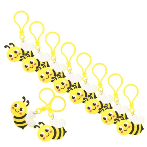 FUTUREORYY 24 Stück Teiliges Niedliche Bienen Schlüsselanhänger Stabile Metallanhänger mit Bienenmotiv Kreative Deko für Taschen Rucksäcke Autoschlüssel Perfektes Party Geburtstags Mitgebsel FUTUREORYY 24 Stück Teiliges Niedliche Bienen Schlüsselanhänger Stabile Metallanhänger mit Bienenmotiv Kreative Deko für Taschen Rucksäcke Autoschlüssel Perfektes Party Geburtstags Mitgebsel von FUTUREORYY