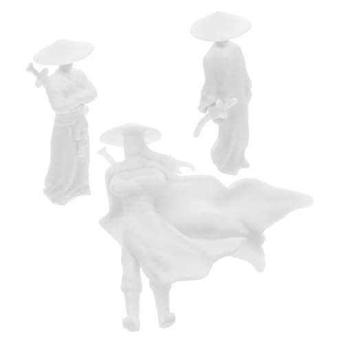 FUTUREORYY 3 Stück Chinesische Kung Fu Miniaturen Teilig Weiße Jianghu Krieger Figuren Sammlerobjekt für Schreibtisch Dekoration Sandtisch Landschaft Kunst FUTUREORYY 3 Stück Chinesische Kung Fu Miniaturen Teilig Weiße Jianghu Krieger Figuren Sammlerobjekt für Schreibtisch Dekoration Sandtisch Landschaft Kunst von FUTUREORYY