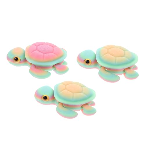 FUTUREORYY 3 Stück Teiliges Gedrucktes Schildkröten Leuchtende Nachtfiguren mit Beweglichen Gelenken Aquarium Deko Farbige Schwimmfähige Schildkrötenornamente für Fischbecken FUTUREORYY 3 Stück Teiliges Gedrucktes Schildkröten Leuchtende Nachtfiguren mit Beweglichen Gelenken Aquarium Deko Farbige Schwimmfähige Schildkrötenornamente für Fischbecken von FUTUREORYY