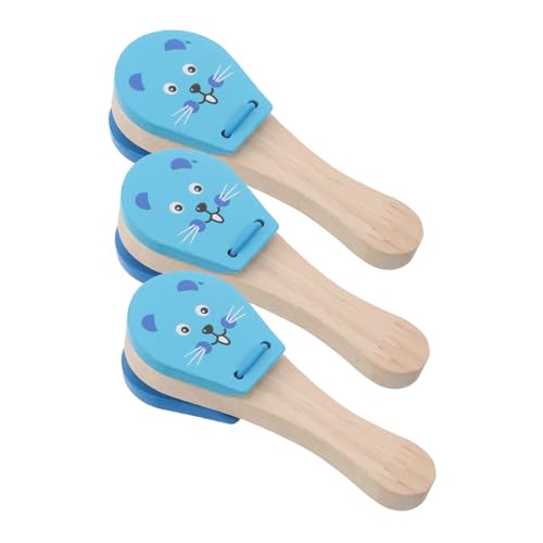 FUTUREORYY 3 Stück Teiliges Holz Rassel mit Mausmotiv Sicherer Percussion Leichte Kastagnetten für Kleinkinder Fördert Musikalische Früherziehung Hand Auge Koordination und Rhythmusgefühl FUTUREORYY 3 Stück Teiliges Holz Rassel mit Mausmotiv Sicherer Percussion Leichte Kastagnetten für Kleinkinder Fördert Musikalische Früherziehung Hand Auge Koordination und Rhythmusgefühl von FUTUREORYY