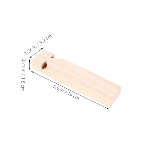 FUTUREORYY 3 Stück Teiliges Holzpfeifen für DIY Orff Musikinstrument Pädagogisches Musikspielzeug mit Zugpfeifen Fördert Feinmotorik und Musikalische Früherziehung von FUTUREORYY