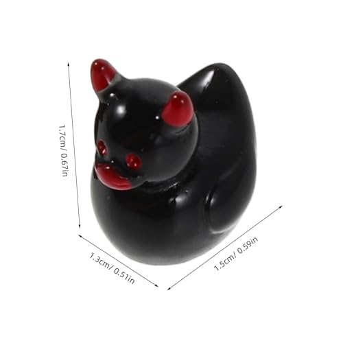 FUTUREORYY 30stücke Harzfigur Minitier Mit Mini-Enten Aus Harz Kleine Dreidimensionale Tierornamente Für Moosdekor Und DIY-Ornament von FUTUREORYY