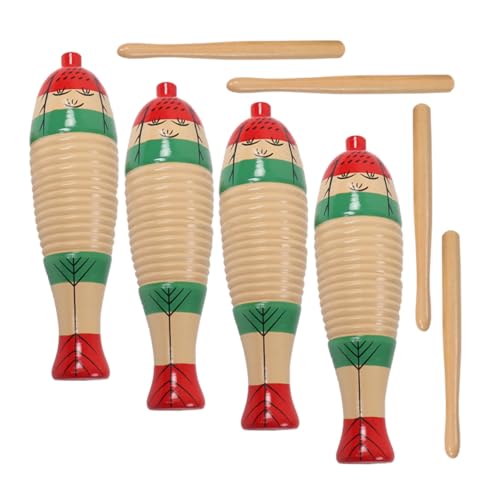FUTUREORYY 4 Sätze Teiliges Holz Guiro Schlaginstrument für Kindgerechtes Percussion Toy mit Rhythmusstab Fördert Kreativität Motorische Fähigkeiten und Musikalische Entdeckungsspielzeuge FUTUREORYY 4 Sätze Teiliges Holz Guiro Schlaginstrument für Kindgerechtes Percussion Toy mit Rhythmusstab Fördert Kreativität Motorische Fähigkeiten und Musikalische Entdeckungsspielzeuge von FUTUREORYY