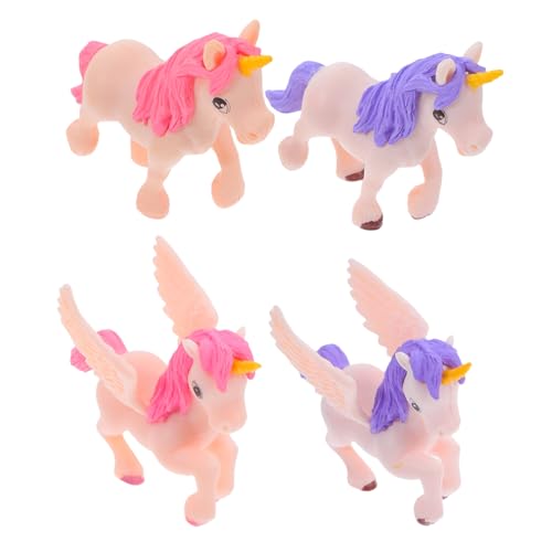 FUTUREORYY 4 Stück Miniatur Einhorn Figuren Teilig Niedliche Mini Tiere Modelle Flügel Dekorative Bonsai Einhorn Deko für Garten Terrarium und Feengarten Zubehör Farbiges Miniatur Ornament FUTUREORYY 4 Stück Miniatur Einhorn Figuren Teilig Niedliche Mini Tiere Modelle Flügel Dekorative Bonsai Einhorn Deko für Garten Terrarium und Feengarten Zubehör Farbiges Miniatur Ornament von FUTUREORYY