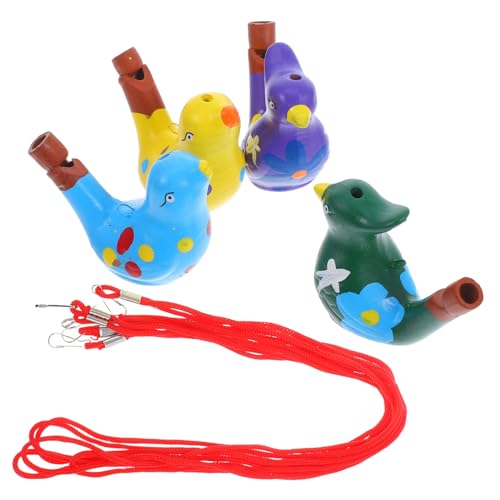 FUTUREORYY 4 Stück Pfeife Aus Keramik Vogelruf Wasservogelpfeife Kinderpfeife Vogel Trällerer FUTUREORYY 4 Stück Pfeife Aus Keramik Vogelruf Wasservogelpfeife Kinderpfeife Vogel Trällerer von FUTUREORYY