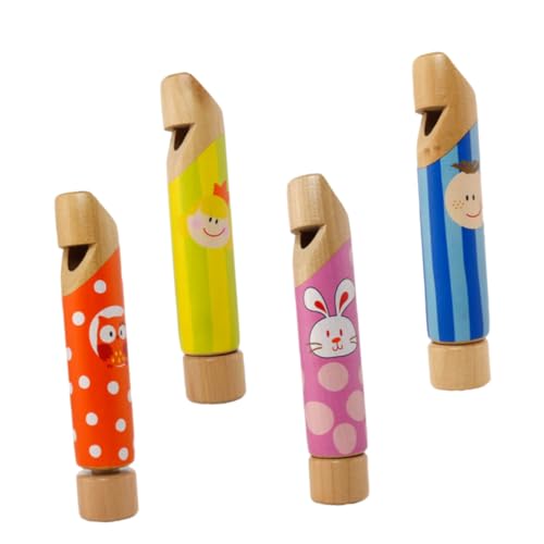 FUTUREORYY 4 Stück Teiliges Holzpfeifen Musikinstrument Kinderspielzeug Pädagogisch Sicher Natürliches Material Leicht Tragbar für Junge Mädchen und Geburtstag Weihnachten Zufällige Farbe FUTUREORYY 4 Stück Teiliges Holzpfeifen Musikinstrument Kinderspielzeug Pädagogisch Sicher Natürliches Material Leicht Tragbar für Junge Mädchen und Geburtstag Weihnachten Zufällige Farbe von FUTUREORYY