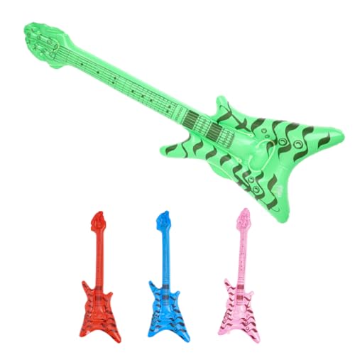 FUTUREORYY 4stücke Aufblasbares Gitarren-set Für Jahre Partydekoration Teiliges Set Mit Luftgitarren Und Instrumenten Für Musik-themenfeiern Geburtstage Und Hochzeiten Leicht Und Tragbar FUTUREORYY 4stücke Aufblasbares Gitarren-set Für Jahre Partydekoration Teiliges Set Mit Luftgitarren Und Instrumenten Für Musik-themenfeiern Geburtstage Und Hochzeiten Leicht Und Tragbar von FUTUREORYY