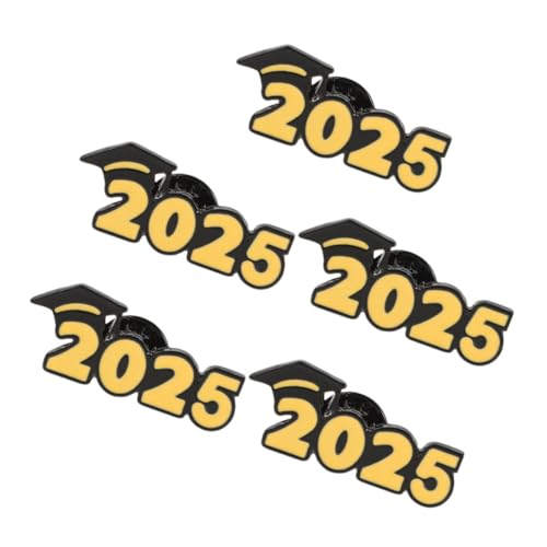 FUTUREORYY 5 Stück Abschlussbrosche Abschlussnadeln Dekorative Broschennadel Abschlusskappenabzeichen Graduierung Anstecknadel Brosche Für Die Abschlusssaison Abschlussabzeichen Zinklegierung FUTUREORYY 5 Stück Abschlussbrosche Abschlussnadeln Dekorative Broschennadel Abschlusskappenabzeichen Graduierung Anstecknadel Brosche Für Die Abschlusssaison Abschlussabzeichen Zinklegierung von FUTUREORYY