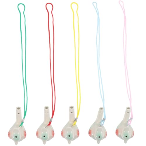 FUTUREORYY 5 Stück Keramische Vogelpfeifen mit Seil Wasserträller Vogelpfeifen Kindergeburtstag Sicherer Bunter Keramiklautsprecher für Party Spiel und Dekoration Zufällige Zufällige Farbe FUTUREORYY 5 Stück Keramische Vogelpfeifen mit Seil Wasserträller Vogelpfeifen Kindergeburtstag Sicherer Bunter Keramiklautsprecher für Party Spiel und Dekoration Zufällige Zufällige Farbe von FUTUREORYY