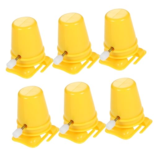 FUTUREORYY 6 Stück Mechanische Aufziehbewegungen für DIY Roboterbeine Kompakter Mechanismus Gelb für Bastelzubehör und Bewegliche Tierfiguren FUTUREORYY 6 Stück Mechanische Aufziehbewegungen für DIY Roboterbeine Kompakter Mechanismus Gelb für Bastelzubehör und Bewegliche Tierfiguren von FUTUREORYY