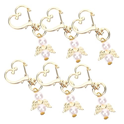 FUTUREORYY 6Stücke Schlüsselanhänger Anhänger Form von Flügeln aus Langlebiger zur Hochzeit für Sammler FUTUREORYY 6Stücke Schlüsselanhänger Anhänger Form von Flügeln aus Langlebiger zur Hochzeit für Sammler von FUTUREORYY