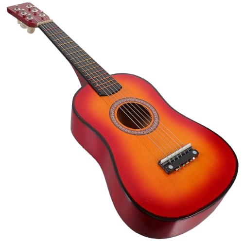 FUTUREORYY Anfänger Folk Instrument Gitarre für Musikinstrument Lernspielzeug in Sonnenuntergangs Farbverlauf von FUTUREORYY
