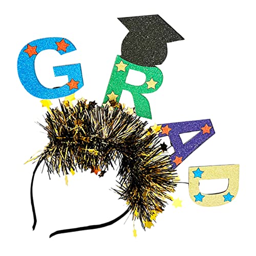 FUTUREORYY Graduation Party Haarreif Adorable Haarschmuck für Absolventen Verschiedenen Farben Leicht und Rutschfest Abschlussfeiern und Feierlichkeiten FUTUREORYY Graduation Party Haarreif Adorable Haarschmuck für Absolventen Verschiedenen Farben Leicht und Rutschfest Abschlussfeiern und Feierlichkeiten von FUTUREORYY