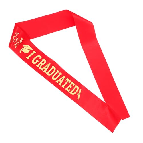 FUTUREORYY Graduation Satin Schärpe Abschlussfeier Sash für Graduierte Vielseitig Einsetzbar für Partys und Zeremonien Perfektes Zubehör für Feierlichkeiten FUTUREORYY Graduation Satin Schärpe Abschlussfeier Sash für Graduierte Vielseitig Einsetzbar für Partys und Zeremonien Perfektes Zubehör für Feierlichkeiten von FUTUREORYY