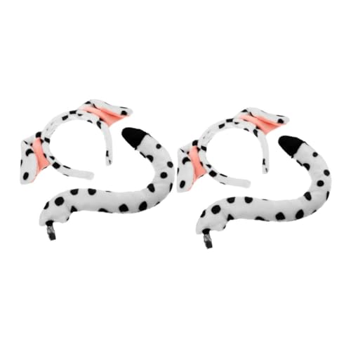 FUTUREORYY Halloween-hundekostüm-zubehör – Dalmatiner-stirnband-set Mit Weiches Material Für Erwachsene Und Bereit Für Partys Und Cosplay FUTUREORYY Halloween-hundekostüm-zubehör – Dalmatiner-stirnband-set Mit Weiches Material Für Erwachsene Und Bereit Für Partys Und Cosplay von FUTUREORYY