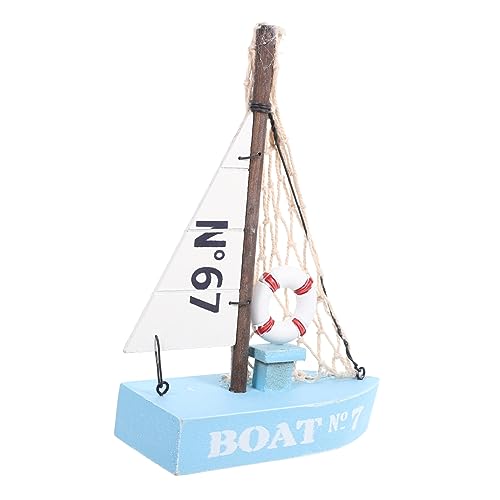 FUTUREORYY Holz Segelboot Modell Mediterranes Nautisches Dekorationsobjekt für Büro oder Leichtes Design Vielseitig Einsetzbar für Einrichtung und Kreative FUTUREORYY Holz Segelboot Modell Mediterranes Nautisches Dekorationsobjekt für Büro oder Leichtes Design Vielseitig Einsetzbar für Einrichtung und Kreative von FUTUREORYY