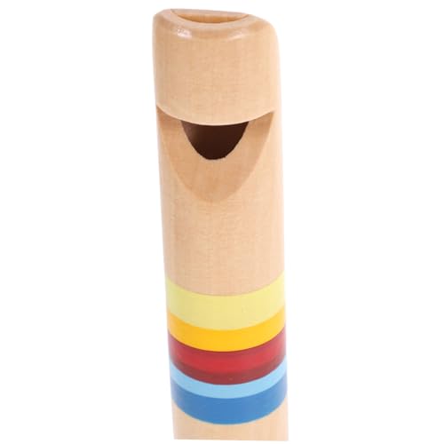 FUTUREORYY Holz Slide Whistle Blasinstrument Musikalisches Lernspielzeug für Hörvermögen Geschicklichkeit und Hand Auge koordination Leicht und Tragbar Geschenkidee für Jungen und Mädchen von FUTUREORYY