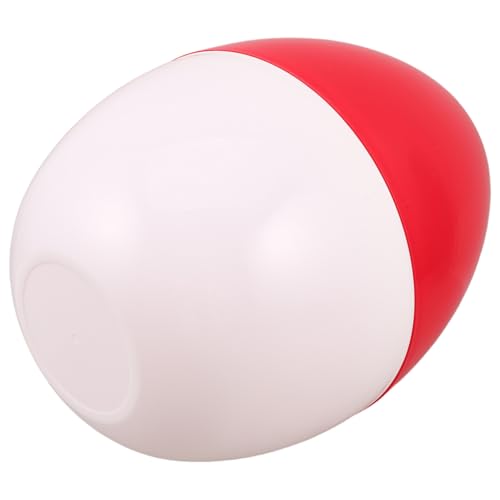 FUTUREORYY Jumbo Transparentes Befüllbares Ei Großes mit Offenem Design Vielseitige DIY Geschenkbox für Weihnachten Geburtstag Hochzeit Partydekoration in Rot Weiß von FUTUREORYY