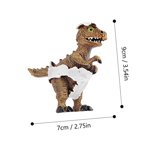 FUTUREORYY Künstliche Dinosaurier Deko Resin Reptilien Terrarium Ornament Aquarium Landschaft für Haustierkäfig von FUTUREORYY