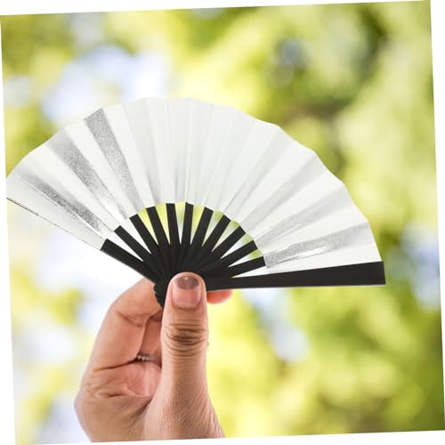 FUTUREORYY Mini Faltbarer Papierfächer Handlicher Mini aus Stabilem Papier und Süßes DIY Accessoire für Puppen Partydekoration und Fotorequisiten Langlebig und Leicht Tragbar von FUTUREORYY