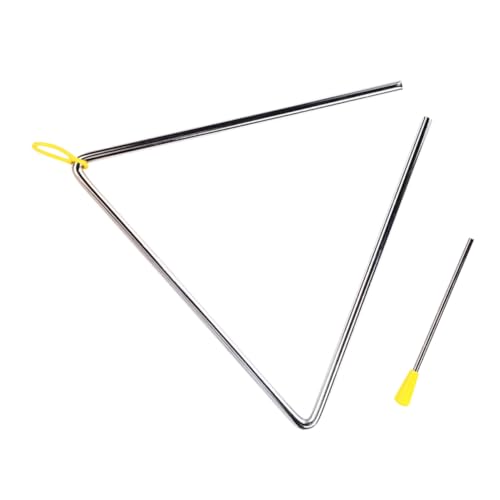 FUTUREORYY Musik Dreieck Leichtes Percussion Instrument aus Robustem Eisen Musikinstrument für Kindergarten Fördert Musikalisches Interesse und Spiel von FUTUREORYY