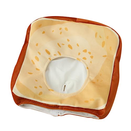 FUTUREORYY Niedlicher Toastbrot Kopfschmuck aus Plüsch Weicher Partyhut mit Bequeme Kostüm Requisite für Mädchen und Damen für und Festliche Anlässe FUTUREORYY Niedlicher Toastbrot Kopfschmuck aus Plüsch Weicher Partyhut mit Bequeme Kostüm Requisite für Mädchen und Damen für und Festliche Anlässe von FUTUREORYY