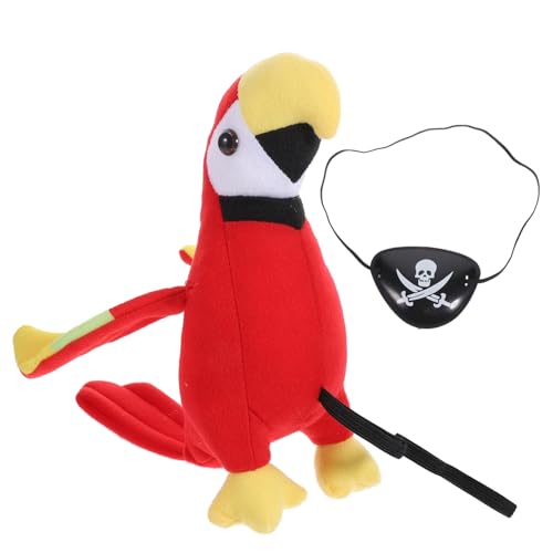 FUTUREORYY Plüsch Schulter Deko Piraten Kostüm Zubehör mit Augenklappe Leichtes Halloween Party Accessoire für Piraten Langlebig und Komfortabel für Cosplay und Verkleidung FUTUREORYY Plüsch Schulter Deko Piraten Kostüm Zubehör mit Augenklappe Leichtes Halloween Party Accessoire für Piraten Langlebig und Komfortabel für Cosplay und Verkleidung von FUTUREORYY