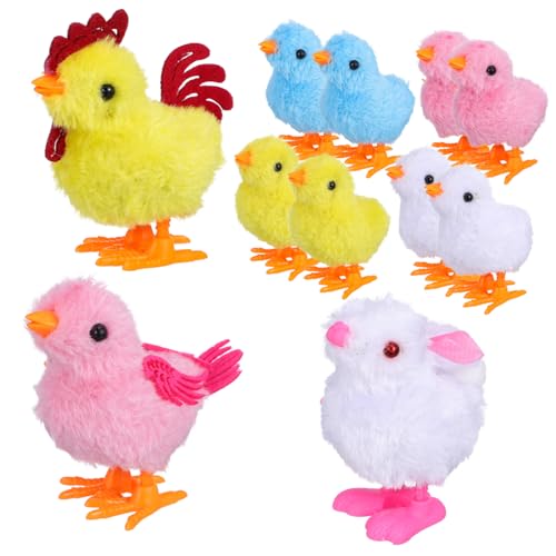 FUTUREORYY Realistisches Aufzieh-kükenspielzeug Plüsch-Huhn Henne Osterküken Tierspielzeug Für Jungen Und Mädchen Tierdekorationen FUTUREORYY Realistisches Aufzieh-kükenspielzeug Plüsch-Huhn Henne Osterküken Tierspielzeug Für Jungen Und Mädchen Tierdekorationen von FUTUREORYY