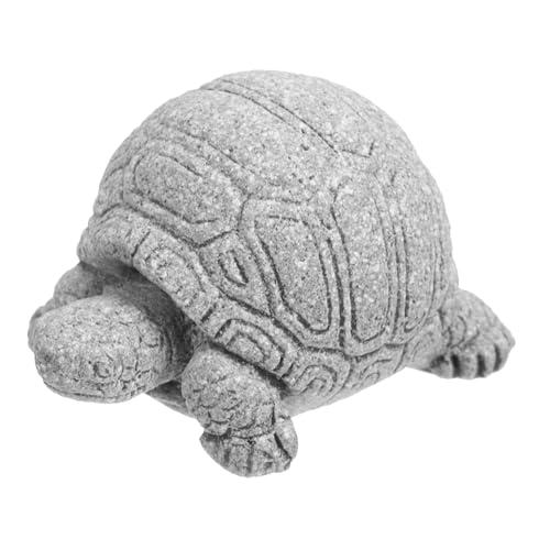 FUTUREORYY Schildkrötenfigur Miniatur Skulptur Langlebig und Verblassungsresistent Dekorativ für Wohnzimmer Schlafzimmer Party Naturgetreu Gestaltete Tierdekoration von FUTUREORYY