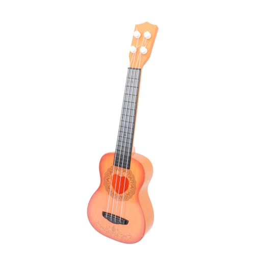 FUTUREORYY Simulation Ukulele Gitarre Holzoptik Musikinstrument Lernspielzeug für Jungen Mädchen Musik Früherziehung von FUTUREORYY