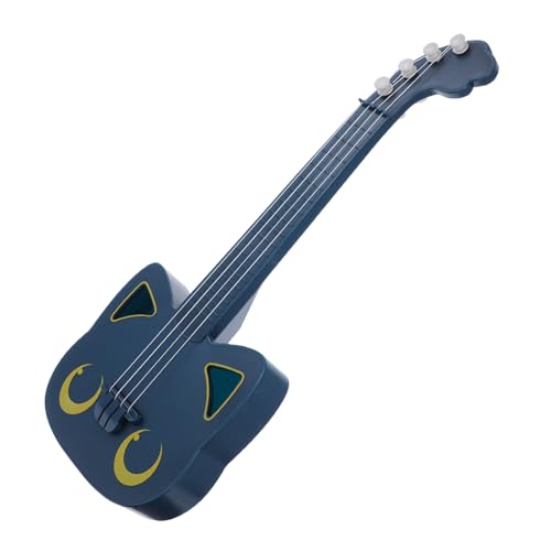 FUTUREORYY Spielbares Katzen Ukulele Niedliche Gitarre aus Langlebigem Kunststoff Kindersicheres Saiteninstrument Fördert Rhythmus und Musikalische Kreativität FUTUREORYY Spielbares Katzen Ukulele Niedliche Gitarre aus Langlebigem Kunststoff Kindersicheres Saiteninstrument Fördert Rhythmus und Musikalische Kreativität von FUTUREORYY
