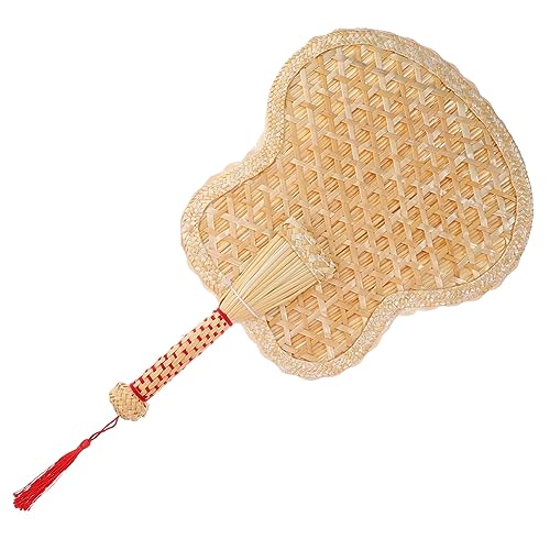 FUTUREORYY Straw Handfächer Handgewebt für Sommer Eleganter Sommerventilator aus Naturmaterial für Hochzeiten Partys und Dekoration im und Außenbereich FUTUREORYY Straw Handfächer Handgewebt für Sommer Eleganter Sommerventilator aus Naturmaterial für Hochzeiten Partys und Dekoration im und Außenbereich von FUTUREORYY