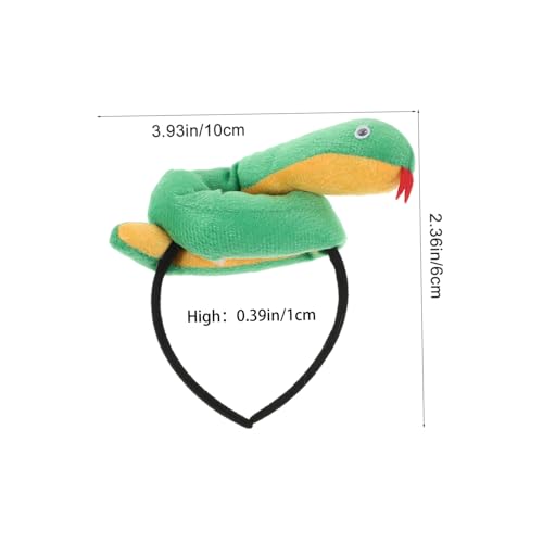 FUTUREORYY Teiliges Animal Cosplay mit Schlangen haarreif und Fliege Leichtes Tierkostüm für Mottopartys Rollenspiele und Bühnenauftritte von FUTUREORYY