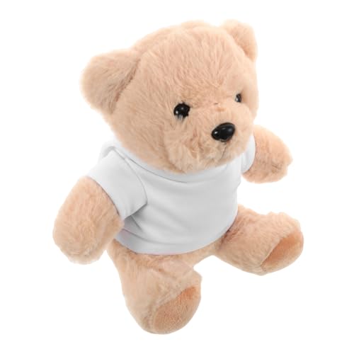 FUTUREORYY Wärmeübertragungs-Teddybär Neugeborenes Kind klein DIY Plüschbär tragen Babypartybevorzugungsbär Weihnachten Urlaub knuddelig ausgestopfter Bär Plüsch- FUTUREORYY Wärmeübertragungs-Teddybär Neugeborenes Kind klein DIY Plüschbär tragen Babypartybevorzugungsbär Weihnachten Urlaub knuddelig ausgestopfter Bär Plüsch- von FUTUREORYY