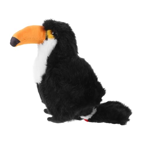 FUTUREORYY Weiches Kuscheliges Toucan Plüschtier Niedliche Stofftier Dekoration für Wohnzimmer Schlafzimmer Auto Geschenkidee Robustes Plüschmaterial Warmes Flair Schaffend von FUTUREORYY