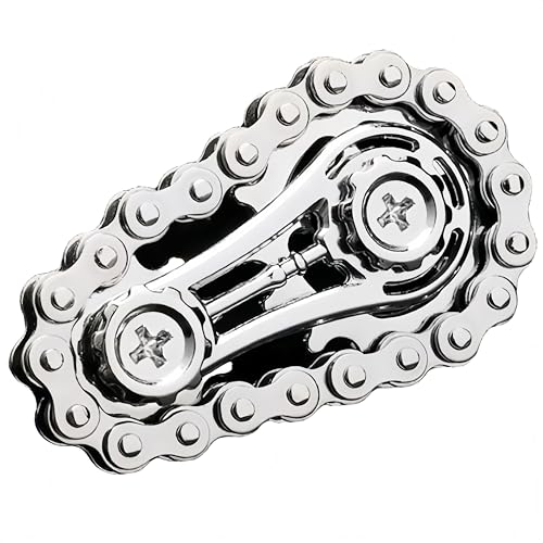 Silberner Fidget Spinner, 1 Stück, mit Bagged Bearing, ideal für Stressabbau und Unterhaltung, passend für alle Altersgruppen Silberner Fidget Spinner, 1 Stück, mit Bagged Bearing, ideal für Stressabbau und Unterhaltung, passend für alle Altersgruppen von FUVBNQGT