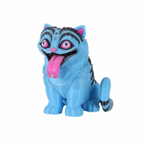 FUXINGHUAYA 𝙆𝙥𝙤𝙥 𝘿𝙚𝙢𝙤𝙣 𝙃𝙪𝙣𝙩𝙚𝙧𝙨 Tiger Plüschtier Kuscheltier Stuffed Animals für Kinder & Erwachsene, Weiches Stofftier für Kpop Fans, Sammlerstück Halloween Deko von FUXINGHUAYA
