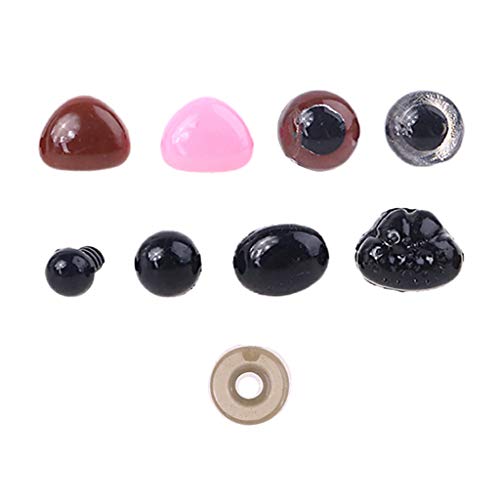 48 Teile/Satz Multicolor Für Dreieck Nase Runde Sicherheits Augen Mit Unterlegscheiben Für Bär Puppet Puppen Spielzeug 48 Teile/Satz Multicolor Für Dreieck Nase Runde Sicherheits Augen Mit Unterlegscheiben Für Bär Puppet Puppen Spielzeug von FUXIU