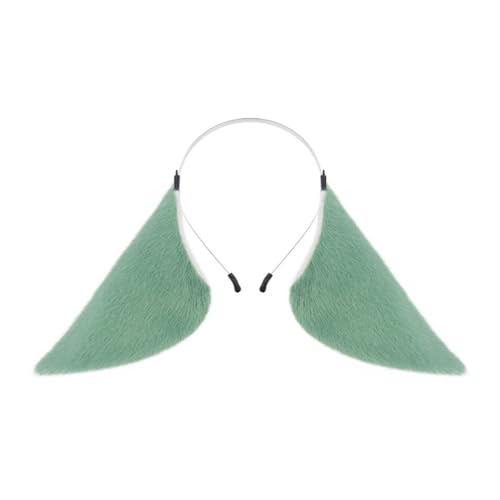 FUXIU Cosplay Anime Charakter Stirnband Floppy Tier Ohr Form Haarband Plüsch Kopfschmuck Weihnachten Maskerade Party Stirnband von FUXIU